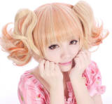 Girl's Housemaid Sweet Short Lolita Curls Wig