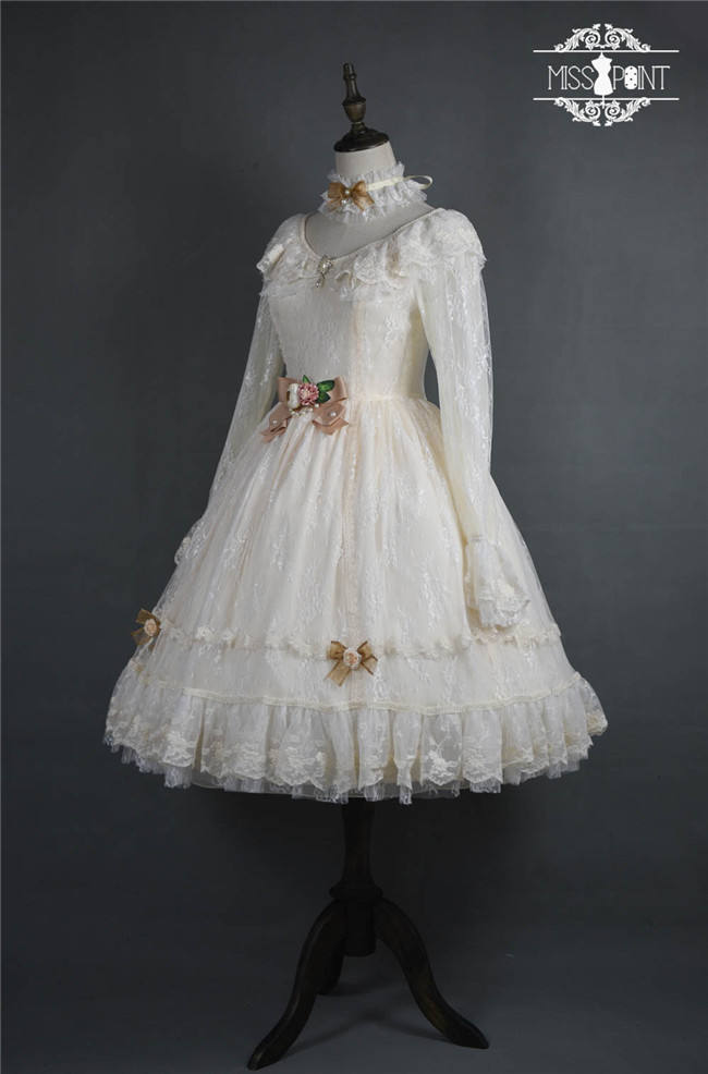 Dawn Maiden~ Vintage Classic Lolita OP Ready Made
