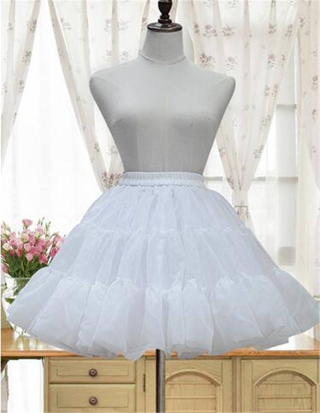 Organza Tailored Lolita A-shaped Lolita Petticoat