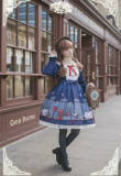 Bunnies In London~  Sweet Lolita OP Dress -Pre-order Closed