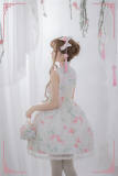 Fish Play Dream- Qi Lolita JSK Dress