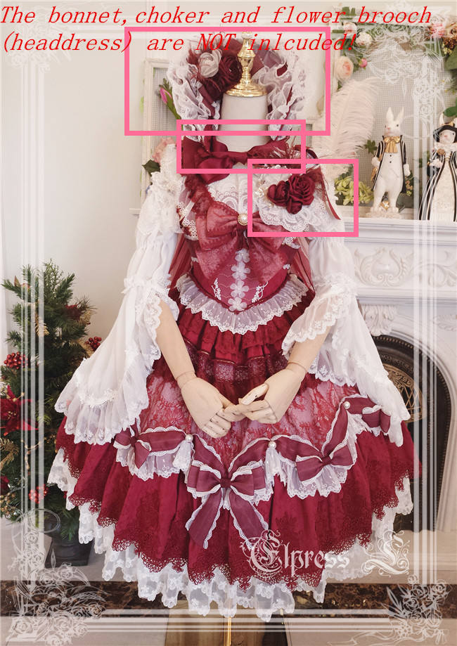 Elpress L ~Christmas E Eternal Snow~ Elegant Lolita JSK