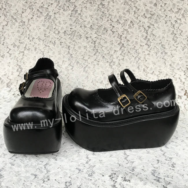 Double Straps Lolita Shoes