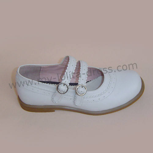 Cream Yellow 2 Straps Lolita Shoes