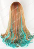 Sweet Brown Green Blended Lolita Curls Wig 2 Colors