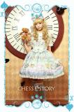 Chess Story Alice's Mad Tea Party Sweet Lolita Salopette