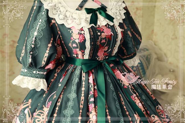 Magic Tea Party ~Flower fairy~ Lolita OP Dress