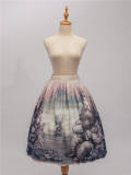 Camille Monet~ Vintage Lolita Skirt -Pre-order