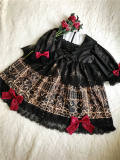 Black Bird Cage~ Gothic Halloween Lolita OP For Children -Limited Quanitity Pre-order Closed