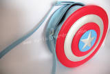 Sweet Captain America Shield Shape Lolia Cross-body Bag out