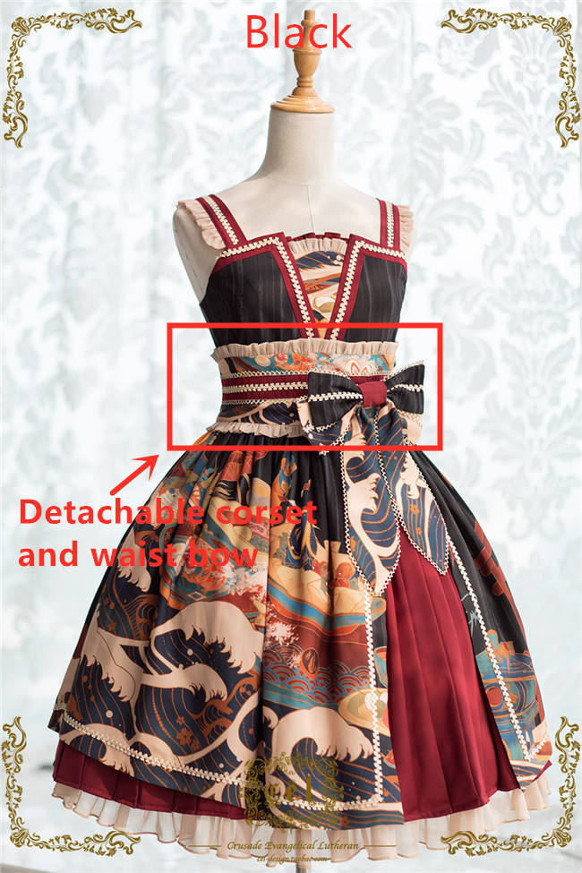 CEL Lolita ~Kaiseki Island Lolita JSK Normal Waist -Ready Made