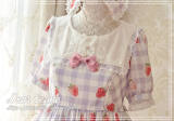 Dear Celine ~ Strawberry Ice Cream~ Sailor Collar Lolita OP -Ready Made