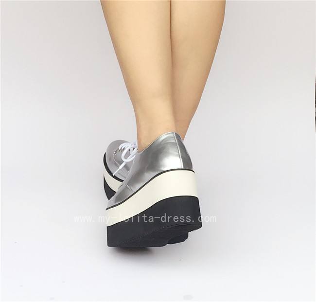 White High Platform Lolita Shoes
