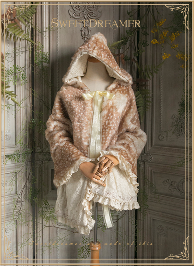 Cutie Creator ~Shepherd's Glen~ Warm Thick Cape - Double side use
