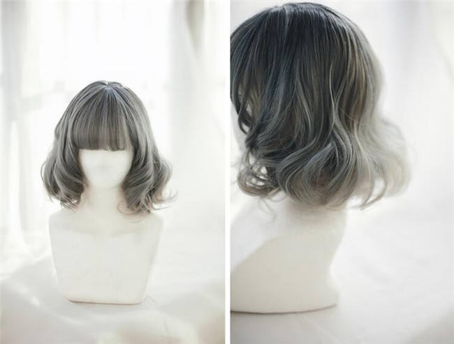 Little Poppy~ Sweet Lolita Short Curls Wig 30cm -In Stock