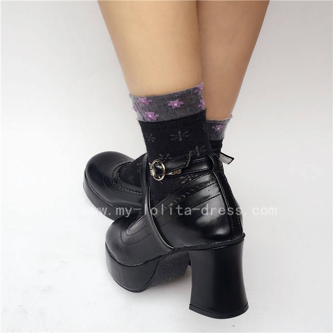 Cross Straps High Heel Lolia Shoes