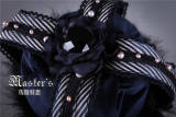 Classical Puppets - Master's Blue Rose - Ouji Lolita set[--Cape + Ribbon + Cross Medal + Hat --]  -Pre-order Closed