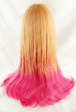 Orange Pink Double Tone 70cm Lolita Wig
