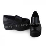 Gothic Black Lolita Heels Shoes O