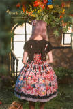 Dark Ruby ~Twin Alice~ Lolita Jumper Dress  - Closed