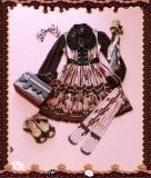 Chocolate Trojan*** Vintage Lolita Normal Waist JSK Dress -Special Price