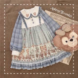 Puppet Bear&Strawberry Field Sweet Lolita OP-Pre-order Closed