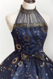 Ode to Vincent van Gogh -The Starry Nights- Elegant Lolita Dress