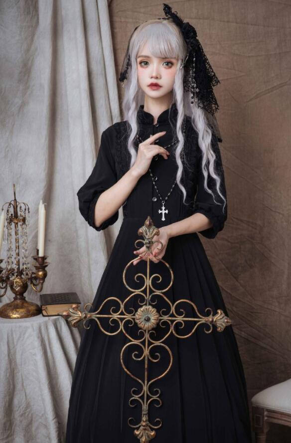 Joan~ Vintage Lolita OP Dress Autumn Edition - In Stock