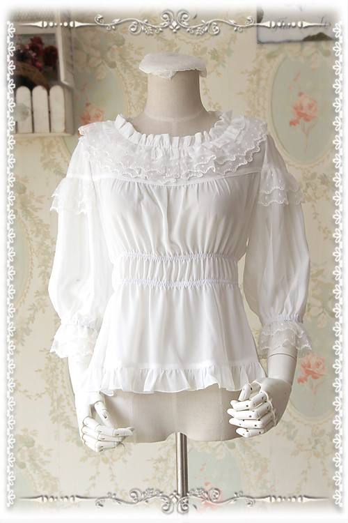 Infanta Sweet Chiffon Lolita Blouse