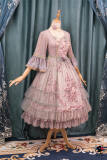 Roman Rose ~ Vintage Rose Embroidery Lolita OP -Ready Made