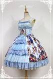 Magic Night Museum ~Lolita JSK Dress with Front Open Design