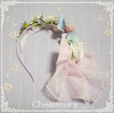 Chess Story -Peachblossom and Snow- Hanfu Style Long Sleeves OP Dress-out