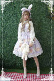 Don't Eat Rabbit ~ Round Collar Lolita High Waist JSK Dress -OUT