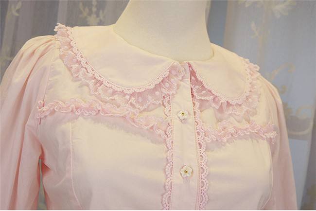 Daisy and Dandelion ~Sweet Lolita Medium Sleeves Blouse