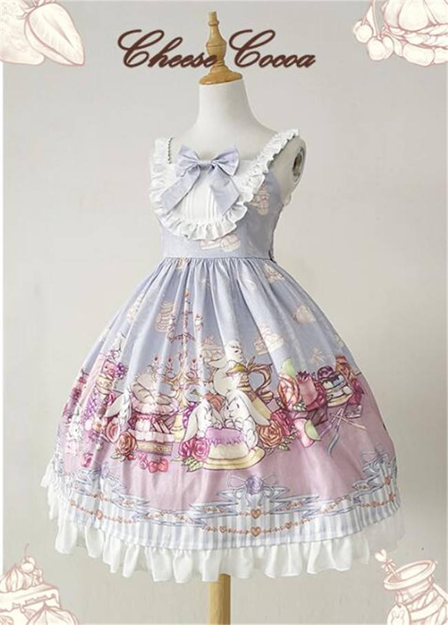 Afternoon Tea Rabbit Sweet Slight High Waist Jumper
