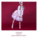 Le Miroir Lolita Black Dream World Skeleton Horse Skirt - Pre-order OUT