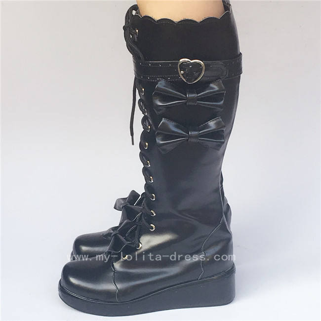 Sweet White Lolita Winter Boots