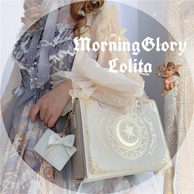 Morning Glory ~Star-moon Magic Book Lolita Bag -Ready Made