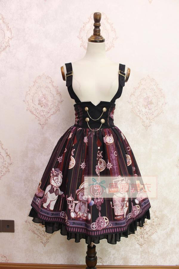 Alice Girl~ Steampunk Bear&Gear~ Lolita Salopette