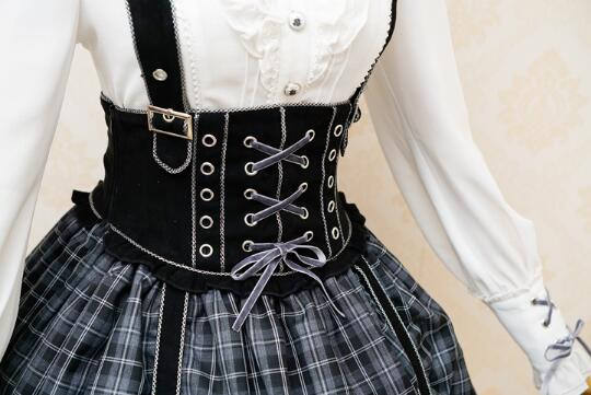 Little Red Riding Hood~ Classic Lolita Fish-bone Skirt + Blouse+Cape-Pre-order Closed