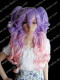 New Style Babydoll Lavender Pink 2 Tone Lolita Wig