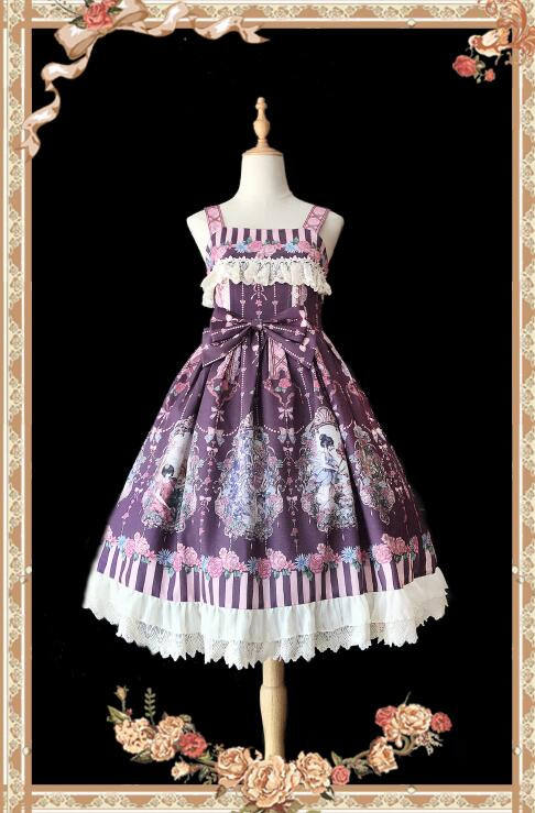 Flower Fairy~ Sweet Lolita JSK + Headbow - In Stock