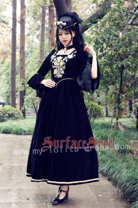 Bourbon Dynasty Series Baroque Embroidery Lolita OP Dress