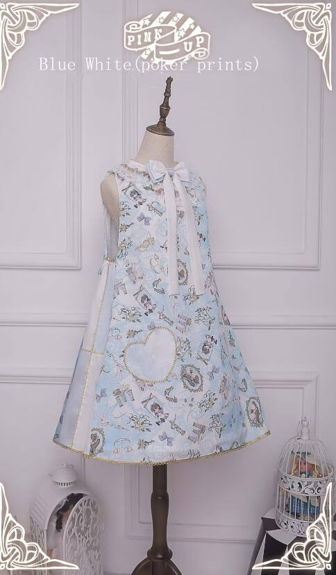 Weird Alice~ Lolita Printed JSK -Custom-tailor Pre-order  Closed