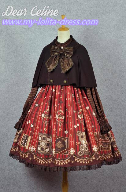 Valentine's Chocolate~ Sweet Lolita OP/JSK -Ready Made