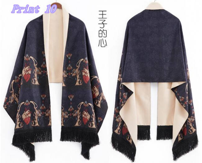 Vintage Classic Thickening  Shawl/Scarf 16 patterns-out