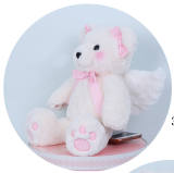 Angel Bear Furry Bear Lolita Backpack