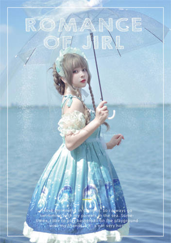 jellyfish In Sea~ Sweet Lolita OP Dress