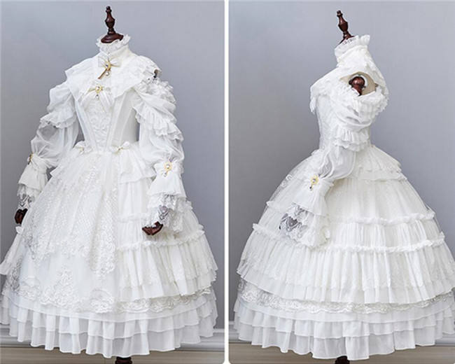 QuaintLass Lolita ~Lace Lolita Wedding Dresses -Pre-order