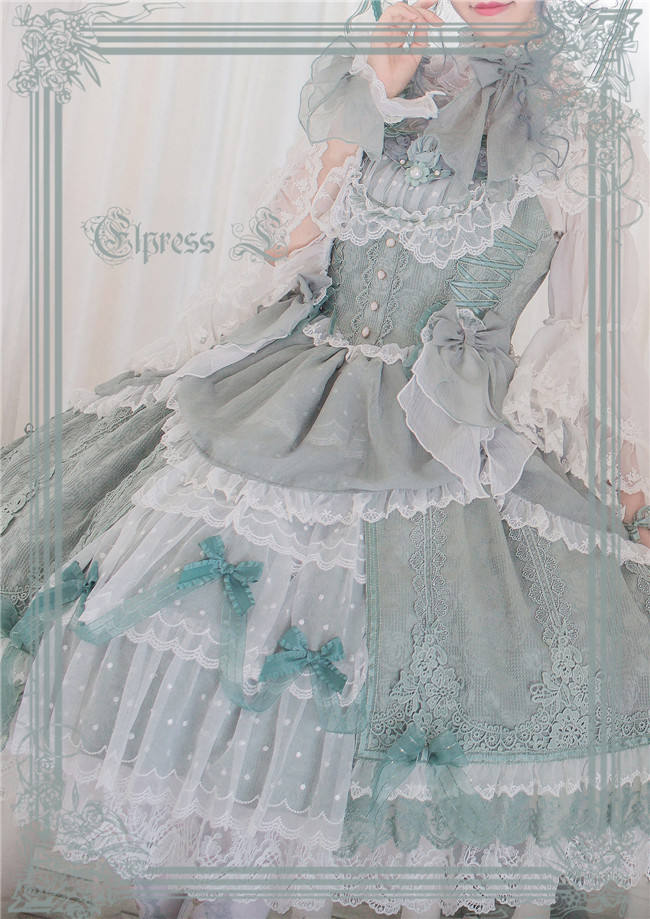 Elpress L ~Christmas D*Romance Ode~ Elegant Lolita JSK -Ready Made Purple M - In Stock